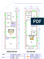 Ground Floor Plan First Floor Plan: Lat/Bath Kitchen