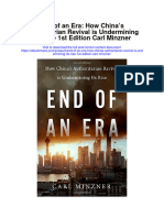 End of An Era How Chinas Authoritarian Revival Is Undermining Its Rise 1St Edition Carl Minzner Full Chapter