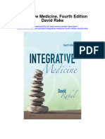 Integrative Medicine Fourth Edition David Rake Full Chapter