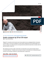 Gratis Compost Op 29 en 30 Maart - Gemeente Groningen