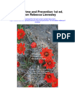 Download Sexual Crime And Prevention 1St Ed Edition Rebecca Lievesley all chapter