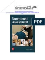 Download Nutritional Assessment 7Th Ed 7Th Edition David C Nieman full chapter