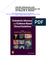 Download Endodontic Advances And Evidence Based Clinical Guidelines 1St Edition Hany M A Ahmed full chapter
