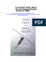 Oar Feet and Opal Teeth About Copepods and Copepodologists Charles B Miller Full Chapter