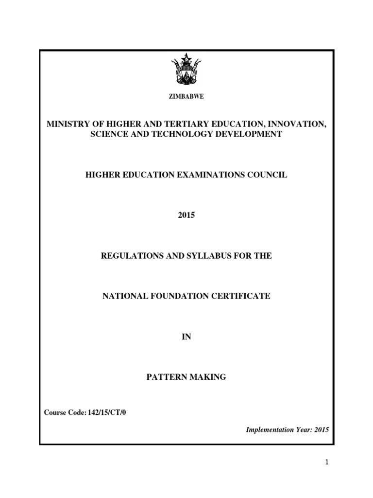 NFC Pattern Making | PDF | Sewing | Clothing