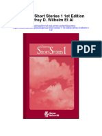 Download Glencoe Short Stories 1 1St Edition Jeffrey D Wilhelm Et Al full chapter