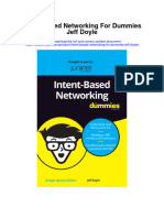 Intent Based Networking For Dummies Jeff Doyle Full Chapter