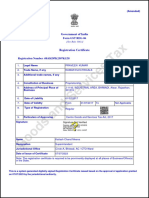 Kumar Electricals GST Certificate New