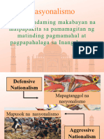 Pag-Usbong NG Nasyonalismo Sa Kanlurang Asya