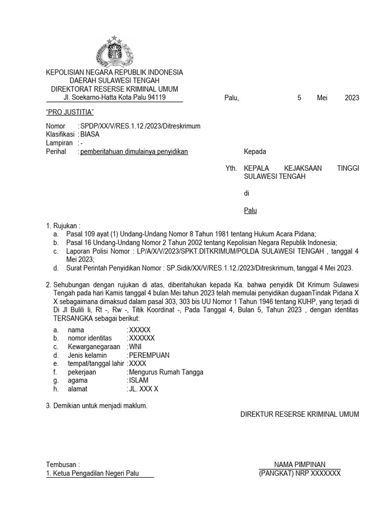 SPDP | PDF | Ilmu Sosial
