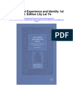Download Intercultural Experience And Identity 1St Ed Edition Lily Lei Ye full chapter