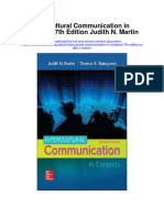 Intercultural Communication in Contexts 7Th Edition Judith N Martin Full Chapter