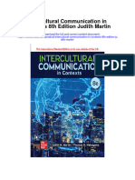 Intercultural Communication in Contexts 8Th Edition Judith Martin Full Chapter