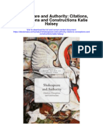 Download Shakespeare And Authority Citations Conceptions And Constructions Katie Halsey all chapter