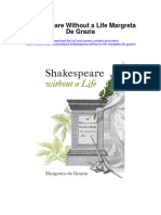 Shakespeare Without A Life Margreta de Grazia All Chapter