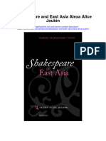 Download Shakespeare And East Asia Alexa Alice Joubin all chapter