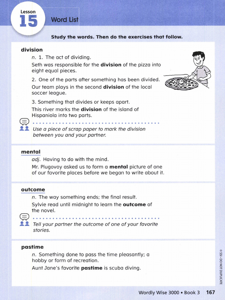 Wordly Wise 3000 Book 3 Lesson 15 Pdf Chess