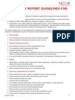 Physics Laboratory Report Guidelines For Students