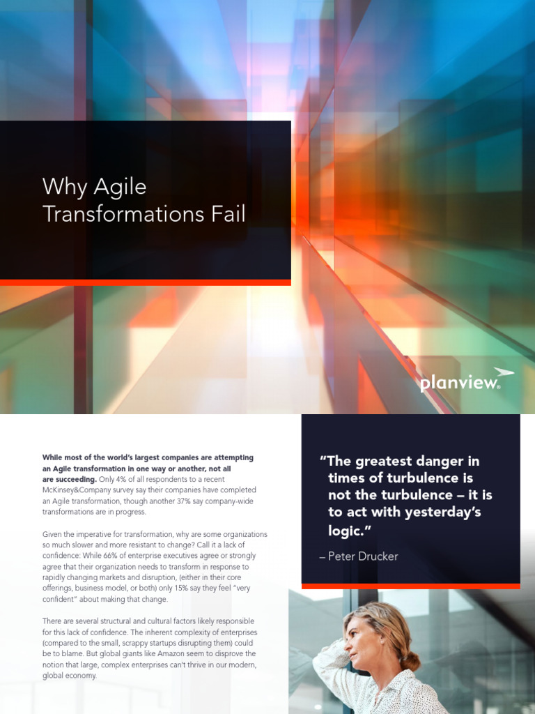 Why Agile Transformations Fail | PDF | Agile Software Development ...