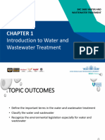 Chapter 1 - Introduction of Water and Wastewater Treatment