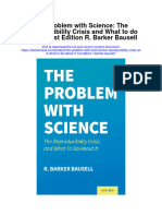 The Problem With Science The Reproducibility Crisis and What To Do About It 1St Edition R Barker Bausell Full Chapter