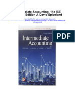 Intermediate Accounting 11E Ise 11Th Ise Edition J David Spiceland Full Chapter