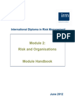 Risk and Organisations: International Diploma in Risk Management
