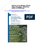Global Plantations in The Modern World Sovereignties Ecologies Afterlives Colette Le Petitcorps Full Chapter