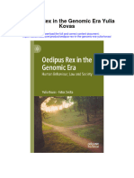 Download Oedipus Rex In The Genomic Era Yulia Kovas full chapter