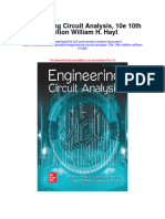 Download Engineering Circuit Analysis 10E 10Th Edition William H Hayt full chapter
