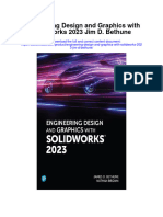 Engineering Design and Graphics With Solidworks 2023 Jim D Bethune Full Chapter