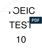 TOEIC2020-Test 10