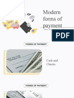 Modern Forms of Payment