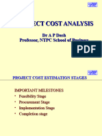Project Cost Analysis