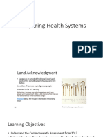 HSCI 1130 - Comparing Health Systems
