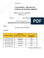 TAREA #3 Problemas de Equilibrio Químico