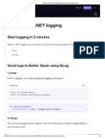 Better Stack .NET Logging - Better Stack Documentation