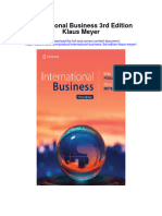 Download International Business 3Rd Edition Klaus Meyer full chapter