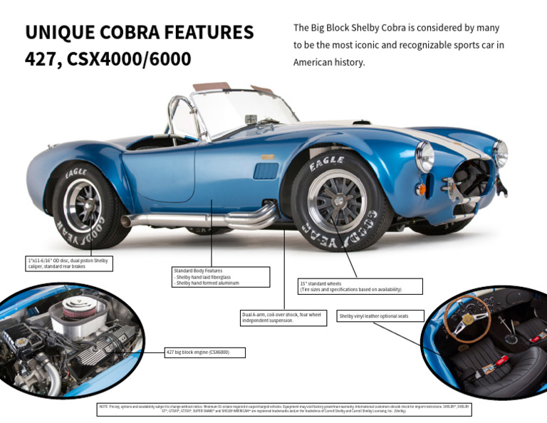 Shelby CSX6000 | PDF