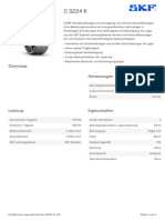 SKF C 3224 K specification