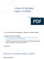 Outcomes of Epilepsy Surgery in Adults B