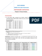 Cluster Analysis Chapter 8 Solution