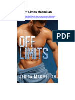 Off Limits Macmillan Full Chapter