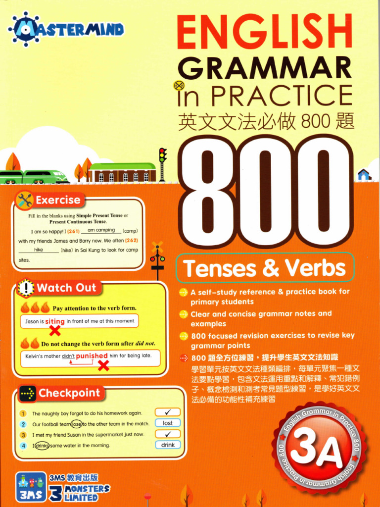 3MS-English Grammar in Practice 800 - 3A | PDF | Language Mechanics ...