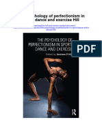 The Psychology of Perfectionism in Sport Dance and Exercise Hill Full Chapter