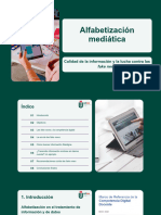 1.2. Alfabetización mediática - Evaluación de la información