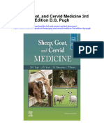 Sheep Goat and Cervid Medicine 3Rd Edition D G Pugh All Chapter