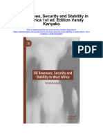 Oil Revenues Security and Stability in West Africa 1St Ed Edition Vandy Kanyako Full Chapter