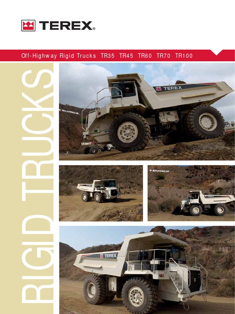 E24b87 TR 35 45 60 70 100 en (1dd) | PDF | Brake | Axle