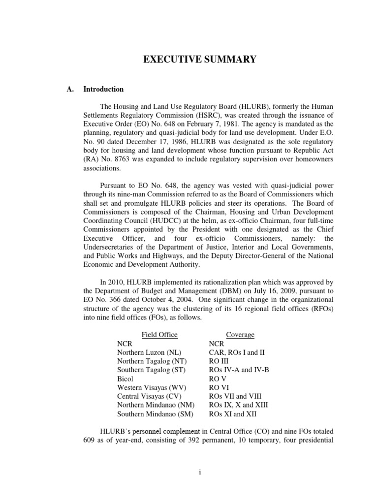 HousingandLandUseRegulatoryBoardExecutiveSummary2013 PDF